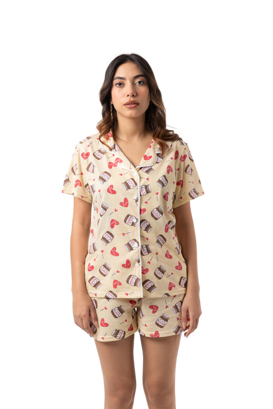 Nutella Pajama Set