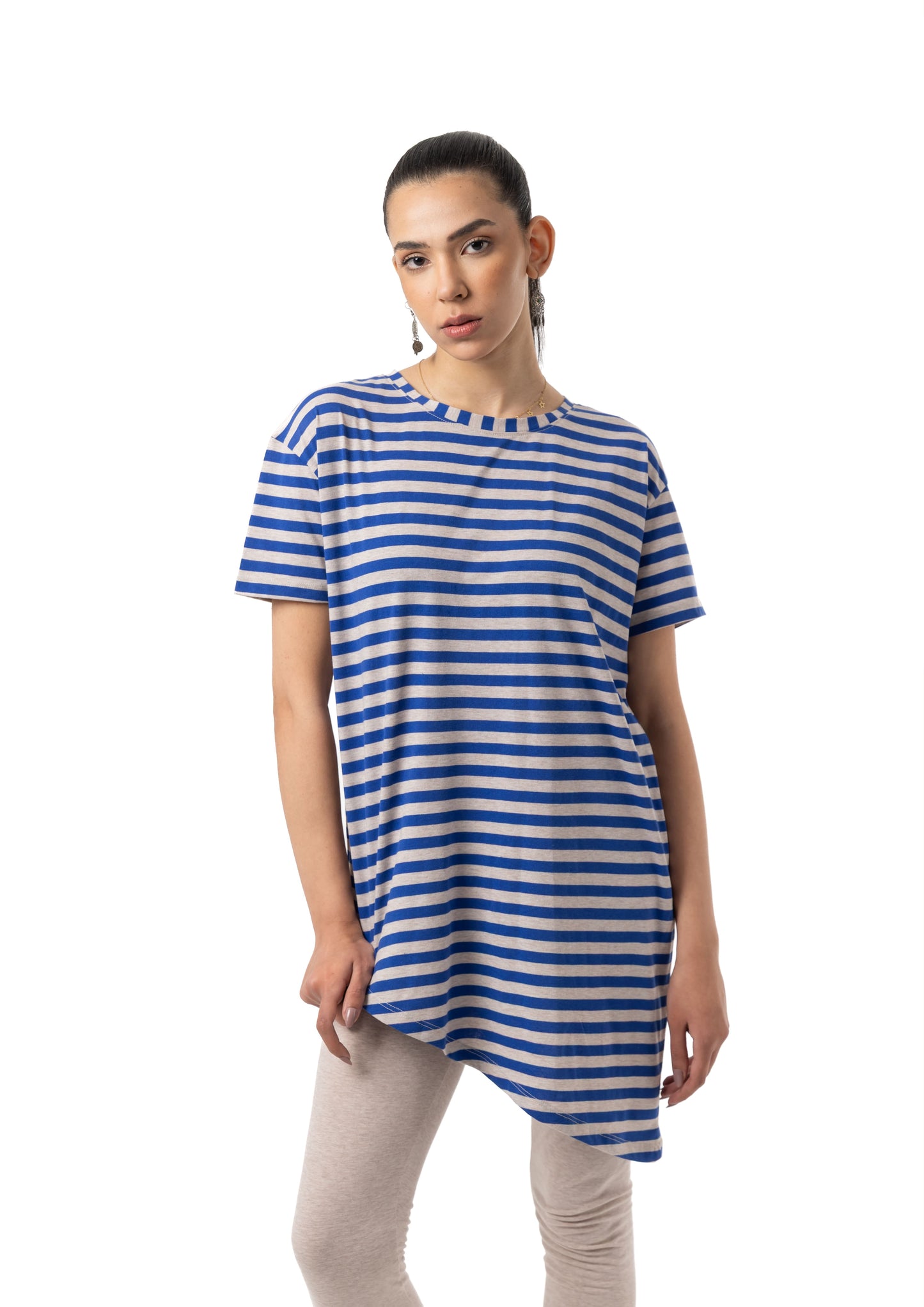 Blue Striped Comfort Pajama Set
