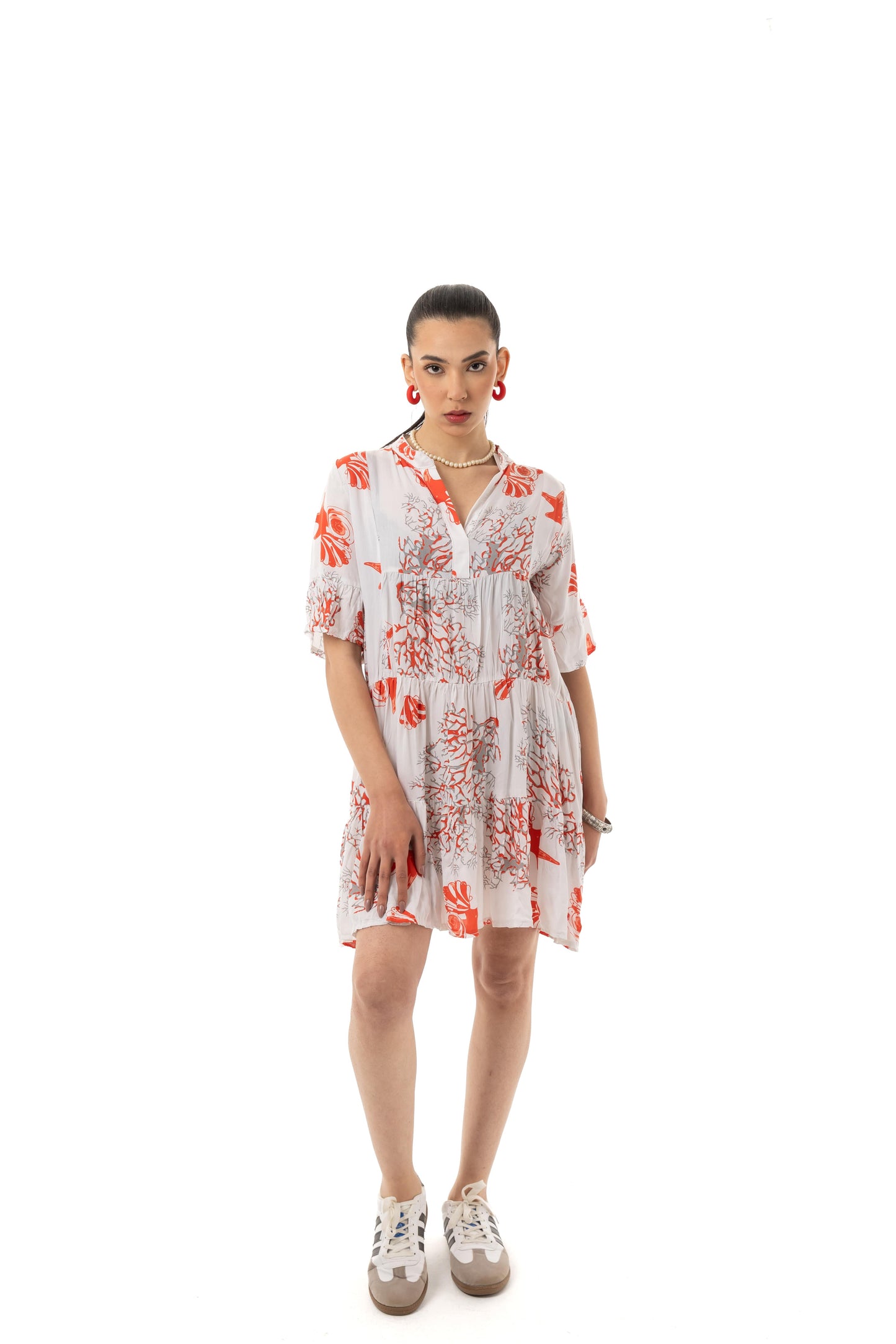 Sunset Cotton Dress